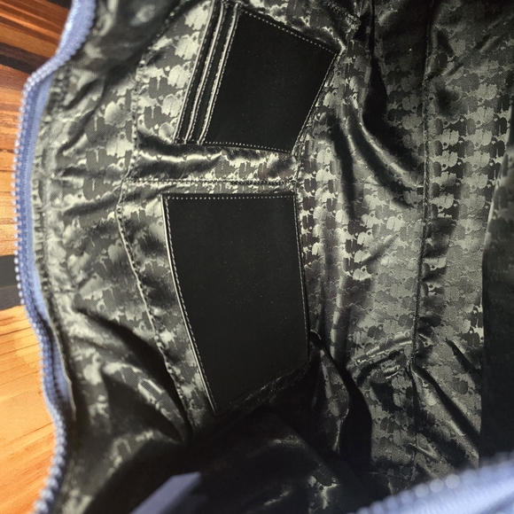 Karl Lagerfeld Paris Voyage Hobo Bag - NWOT - Denim - Picture 4 of 8